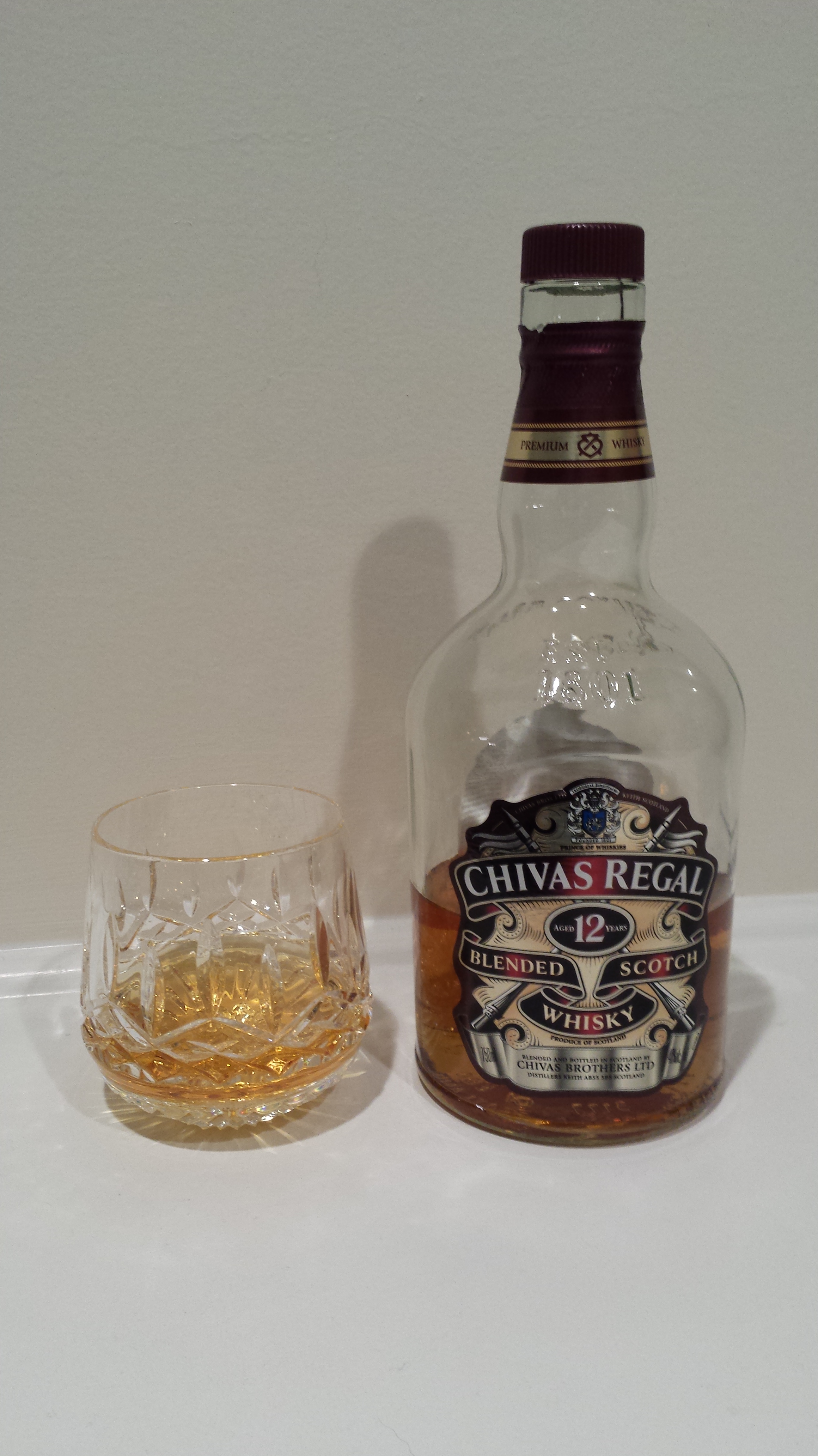 Review – Chivas Regal, 12 Years Old, 40% | angelsportion